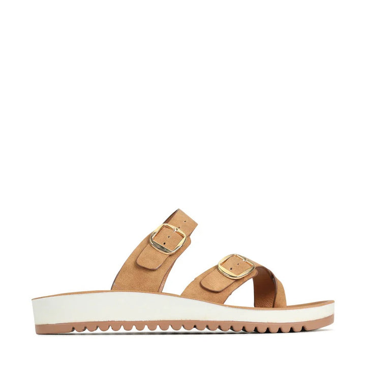 NINS STRAP SLIDE SANDALS