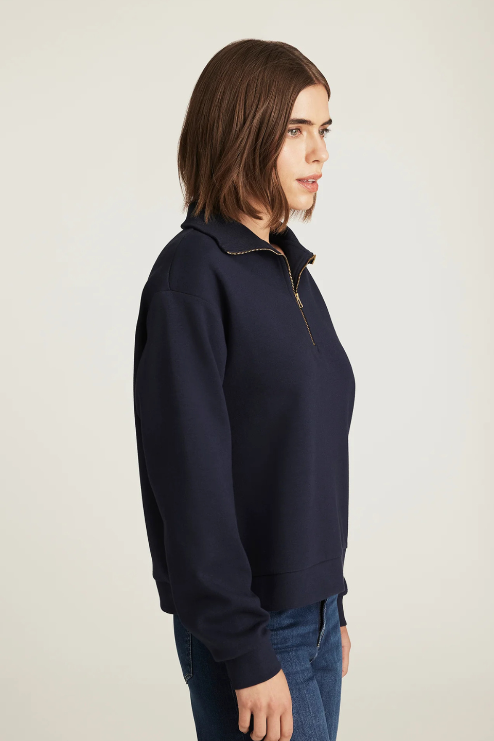 Half Zip Sweatshirt