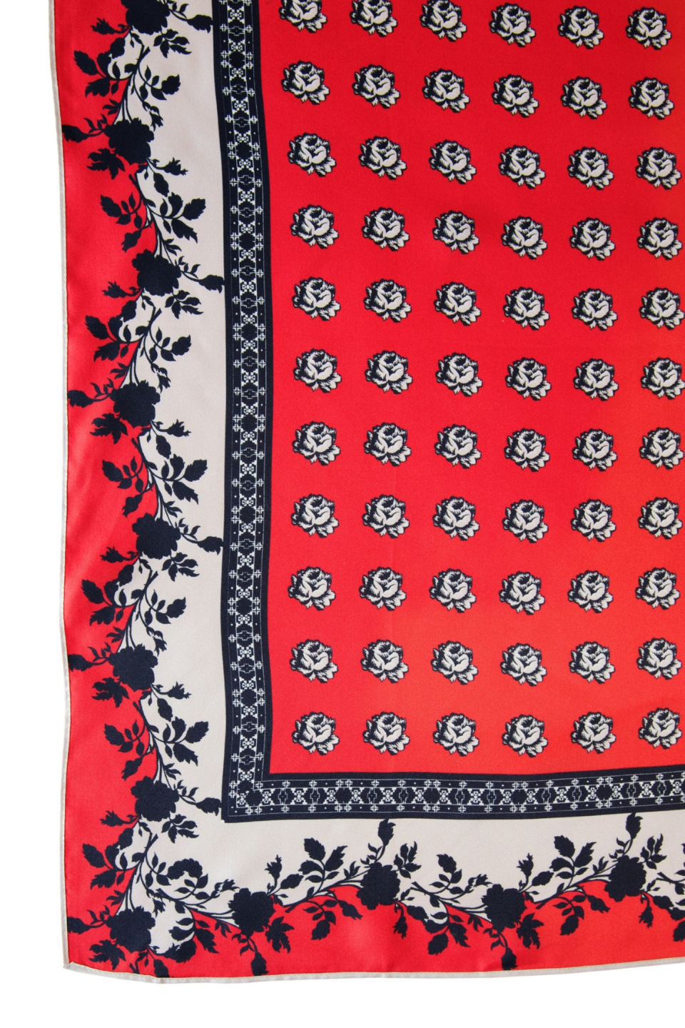 Palm Palm Aubrey Silk Neck Scarf Palm Palm