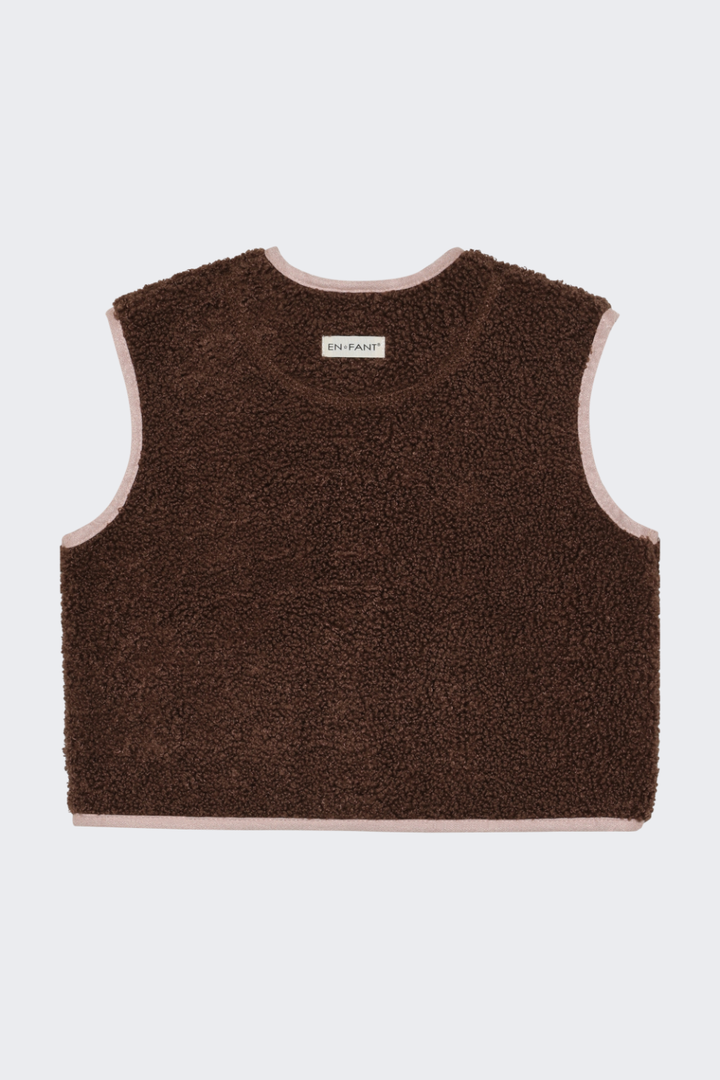 EN FANT Teddy Waistcoat