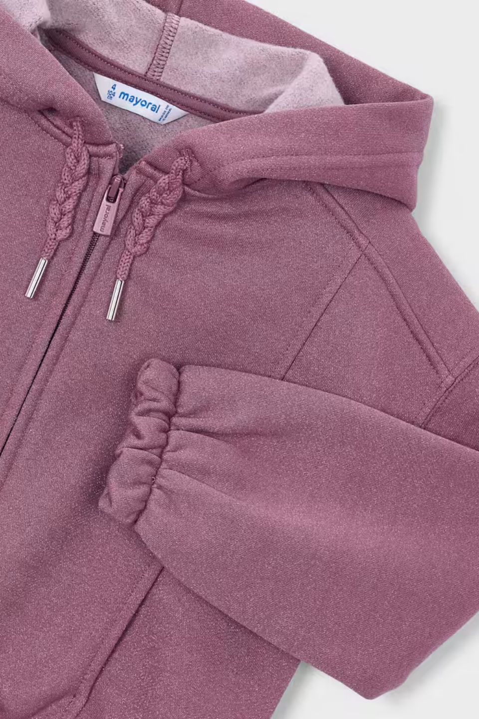 Mayoral Girls Zip-Up Hoodie
