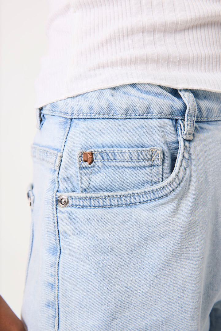 Denim Shorts | Bleached