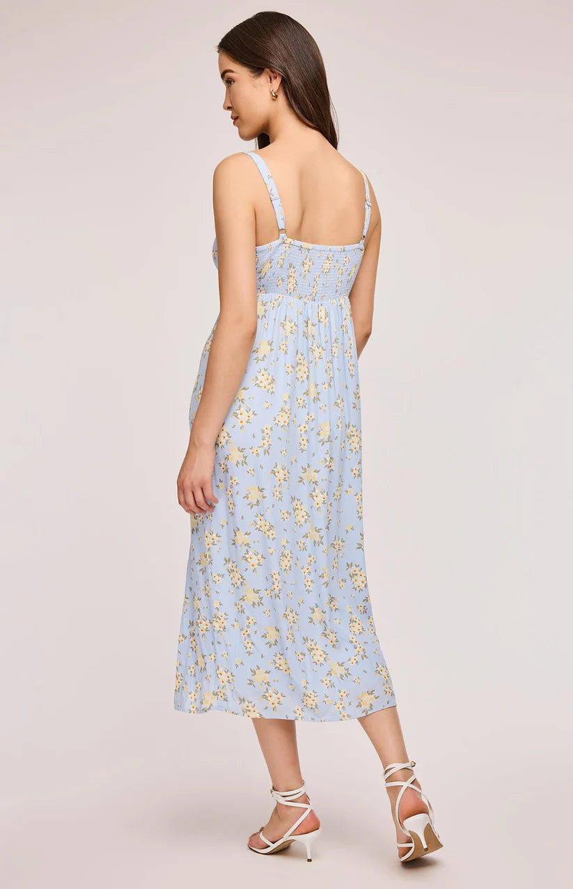 Lysandra Floral Midi Dress