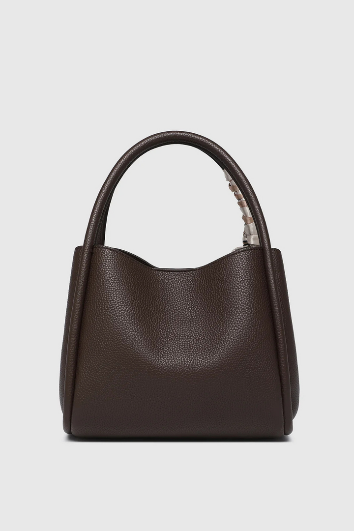 Steffie Mini Tote in Chocolate