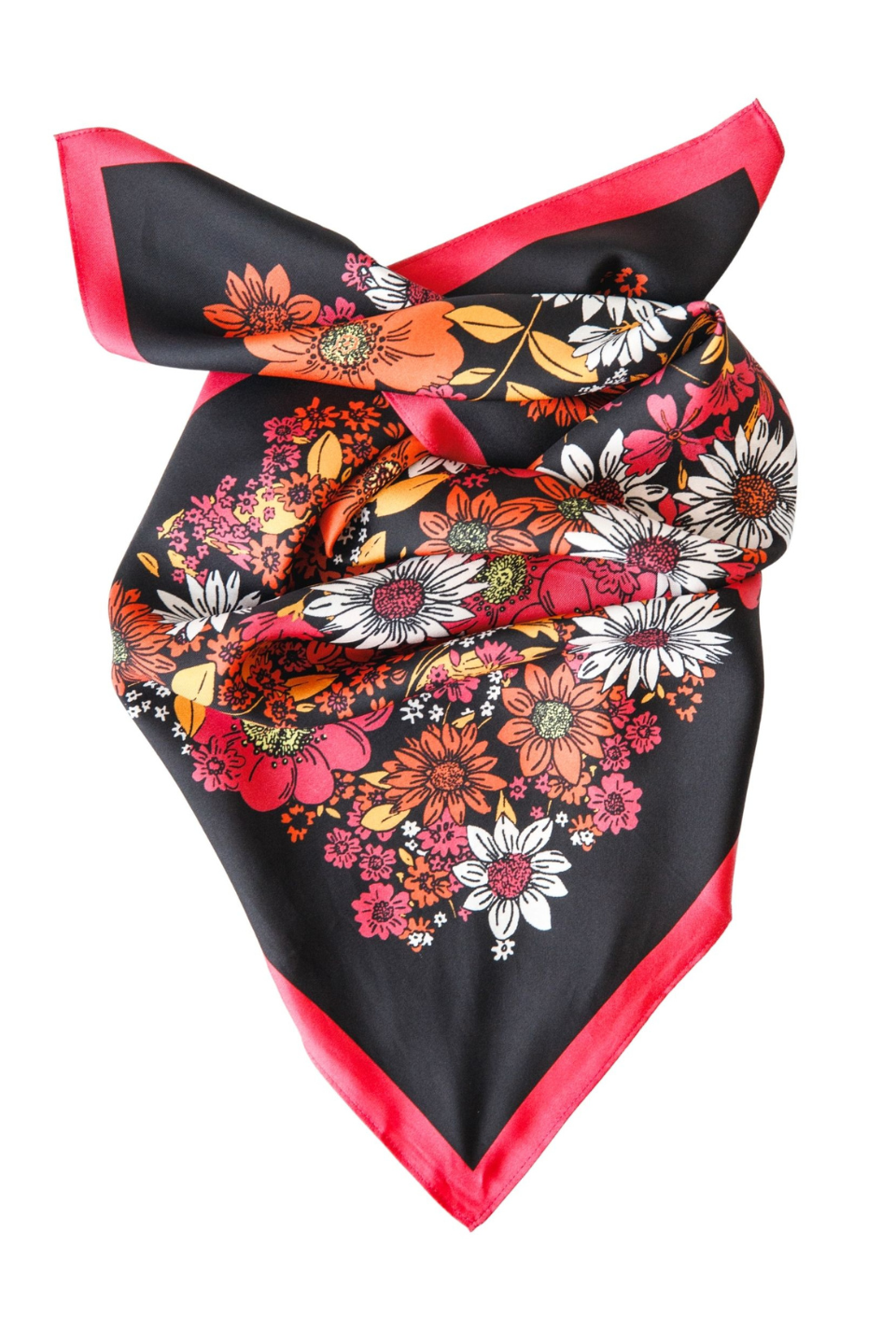 Palm Palm Amanda Silk Neck Scarf Palm Palm