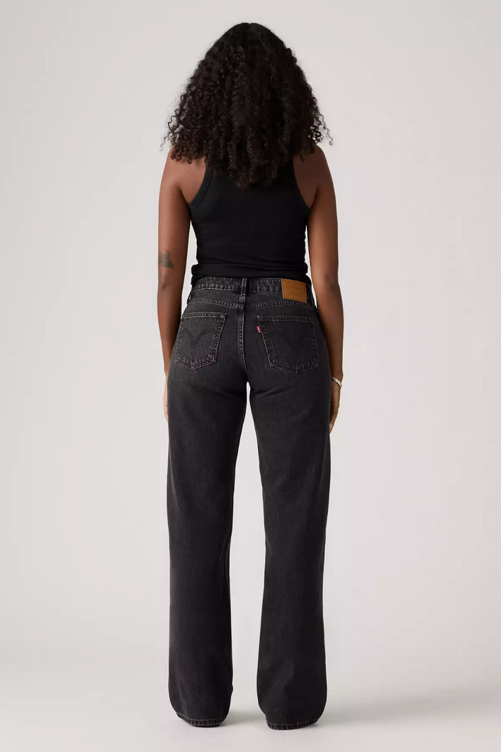 Low Loose Jeans in Tech Storm