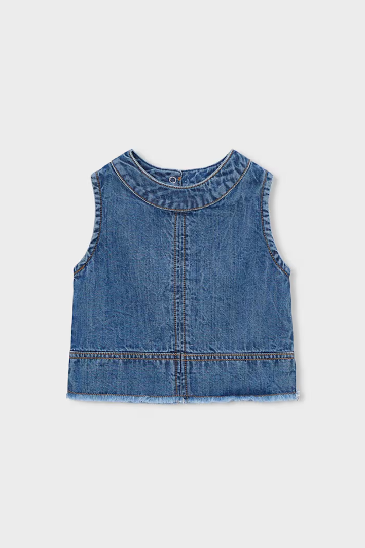 Denim Top - Hot Peppers Clothing