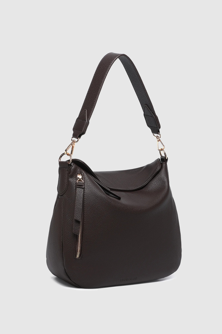 Nadia Shoulder Bag in Chocolate