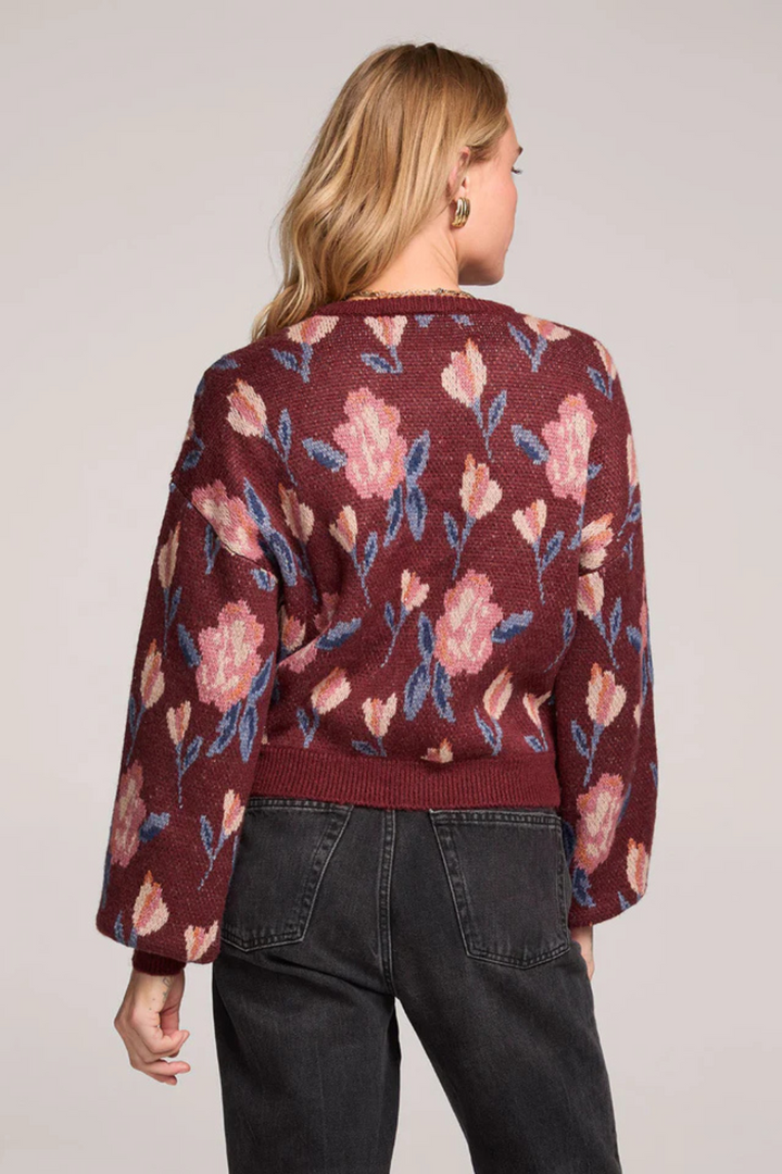 Ronnie Sangria Sweater