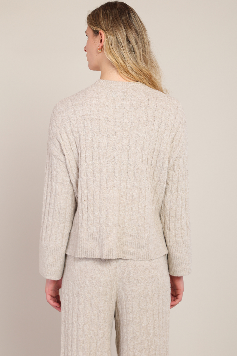 Room 34 Wren Cable-Knit Sweater