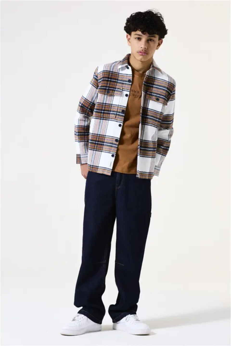 Plaid overshirt