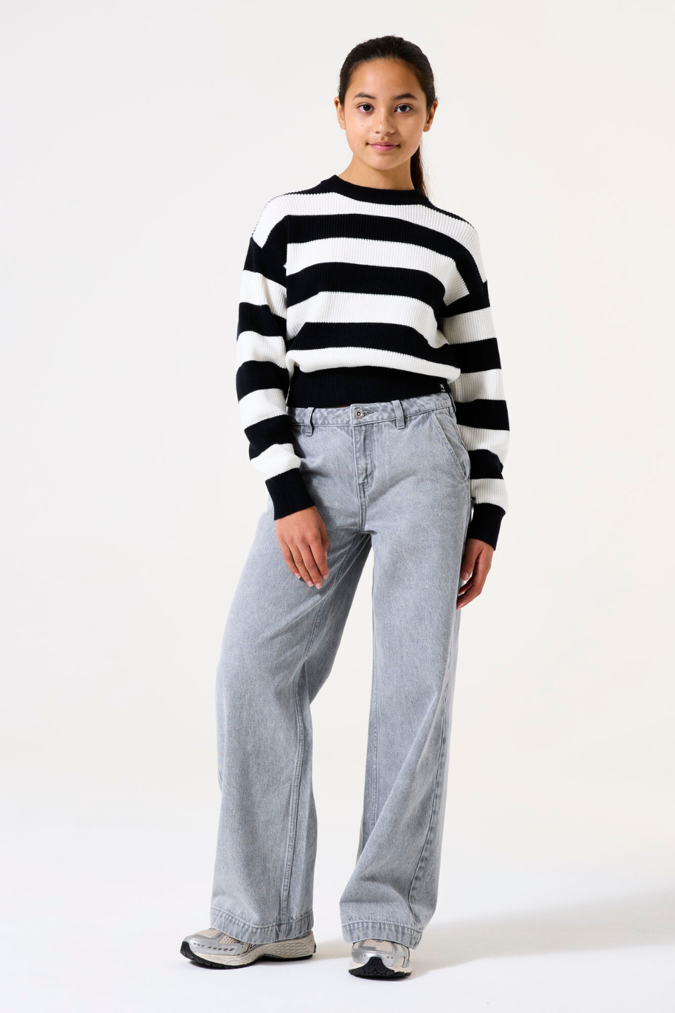 Black Striped sweater