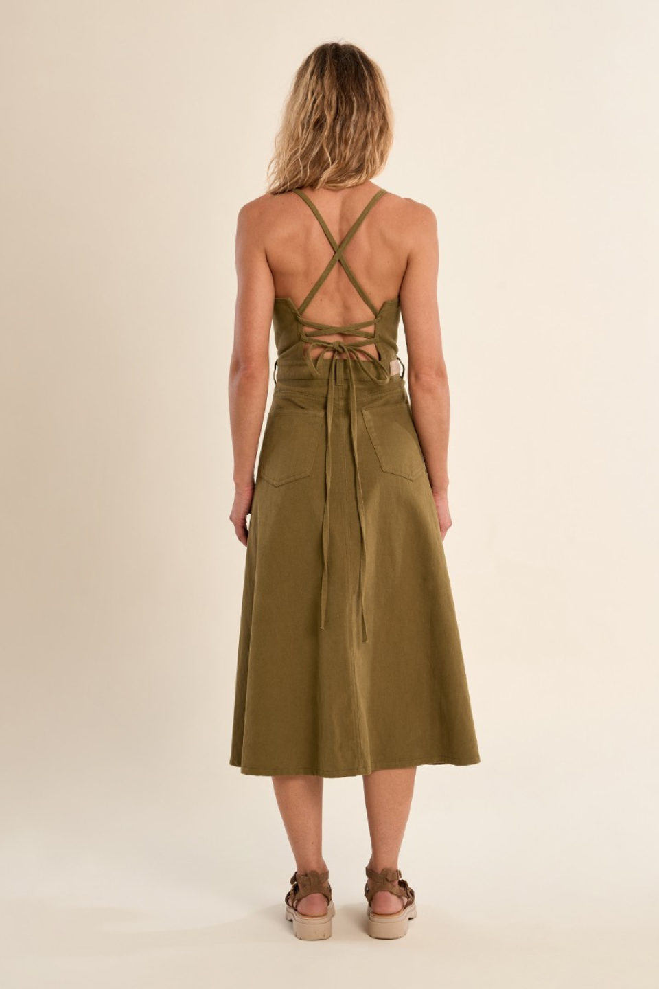 Denim dress - Hot Peppers Clothing