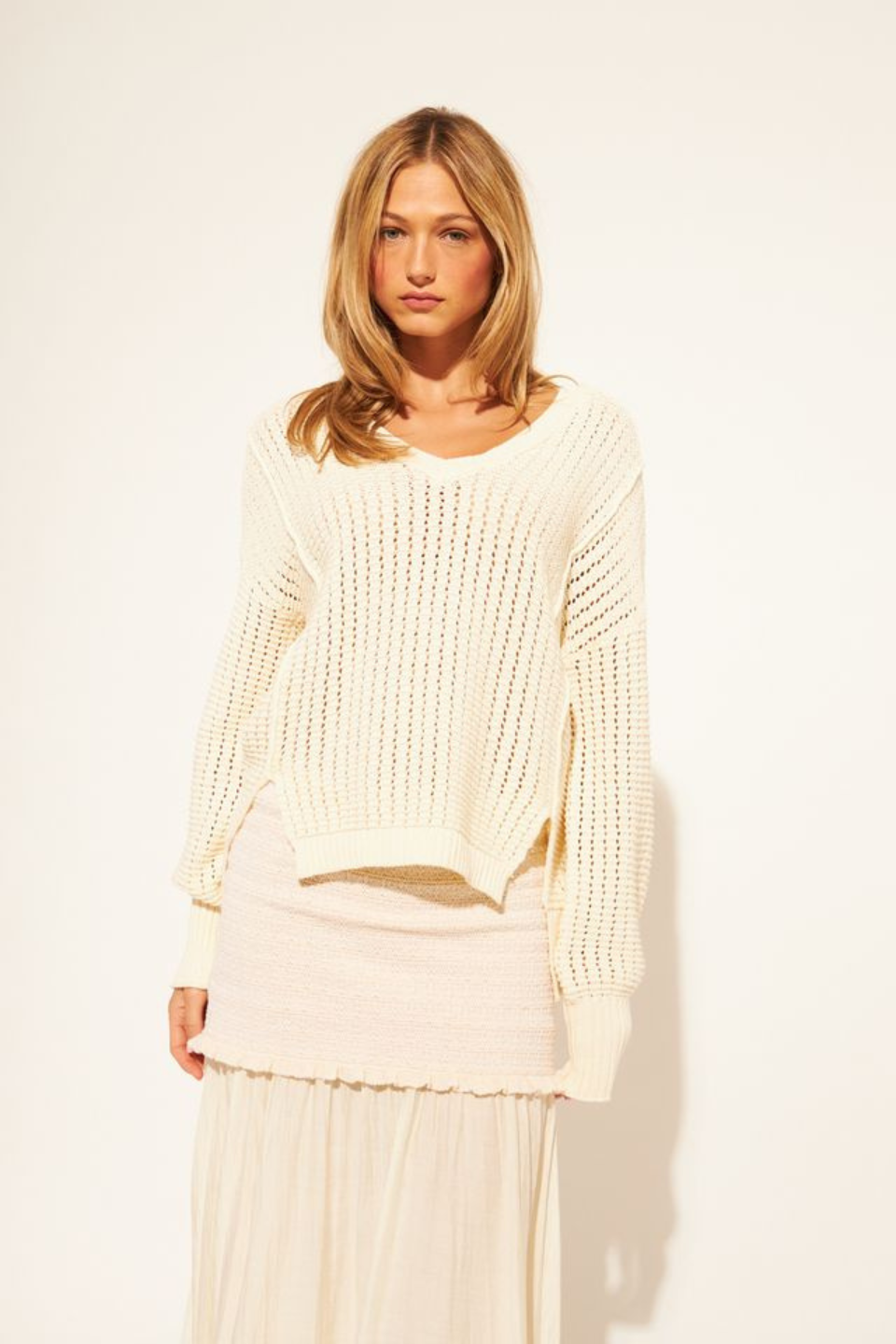JOHN &amp; JENN Avalon Sweater - Hot Peppers Clothing