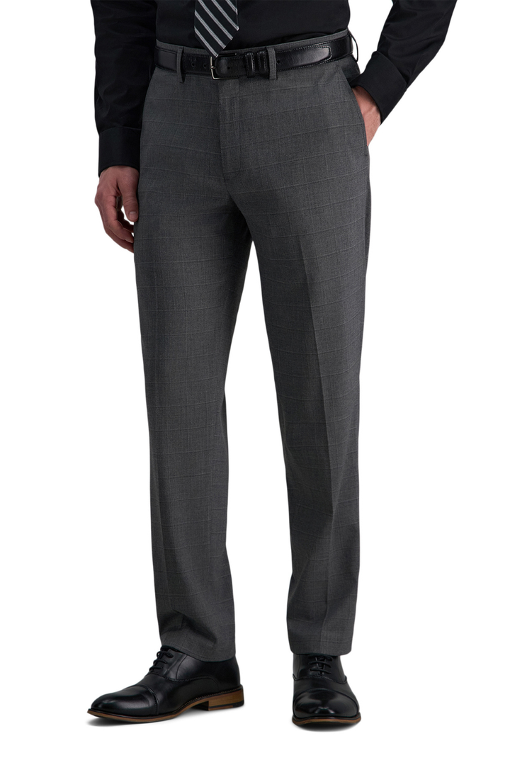 J.M. Haggar™ Sharkskin Windowpane Suit Pant