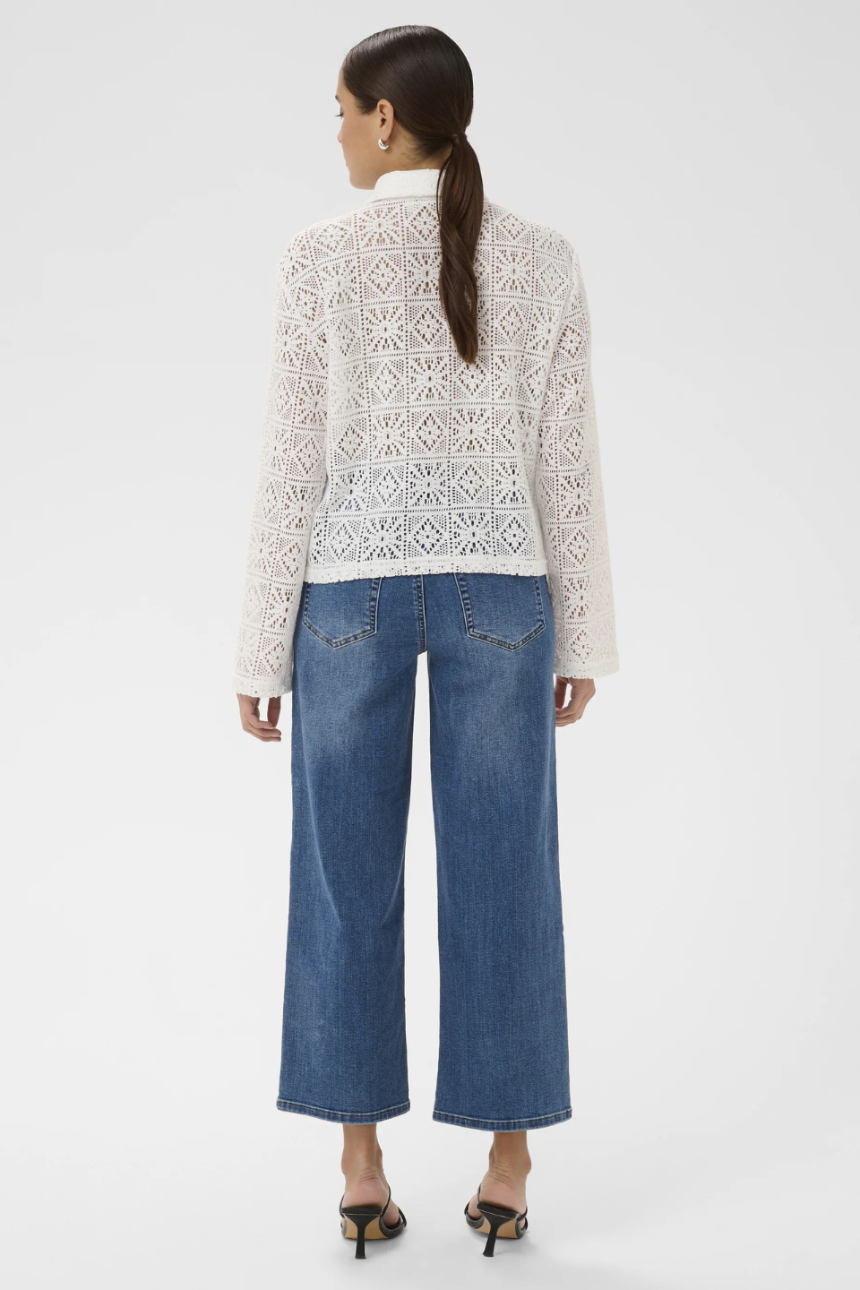 KAFFE Cindy Crochet Shirt KAFFE
