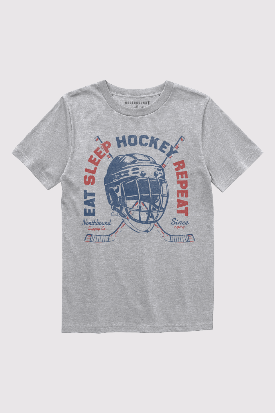 Northbound Boys’ Eat Sleep Hockey Repeat Graphic T-Shirt