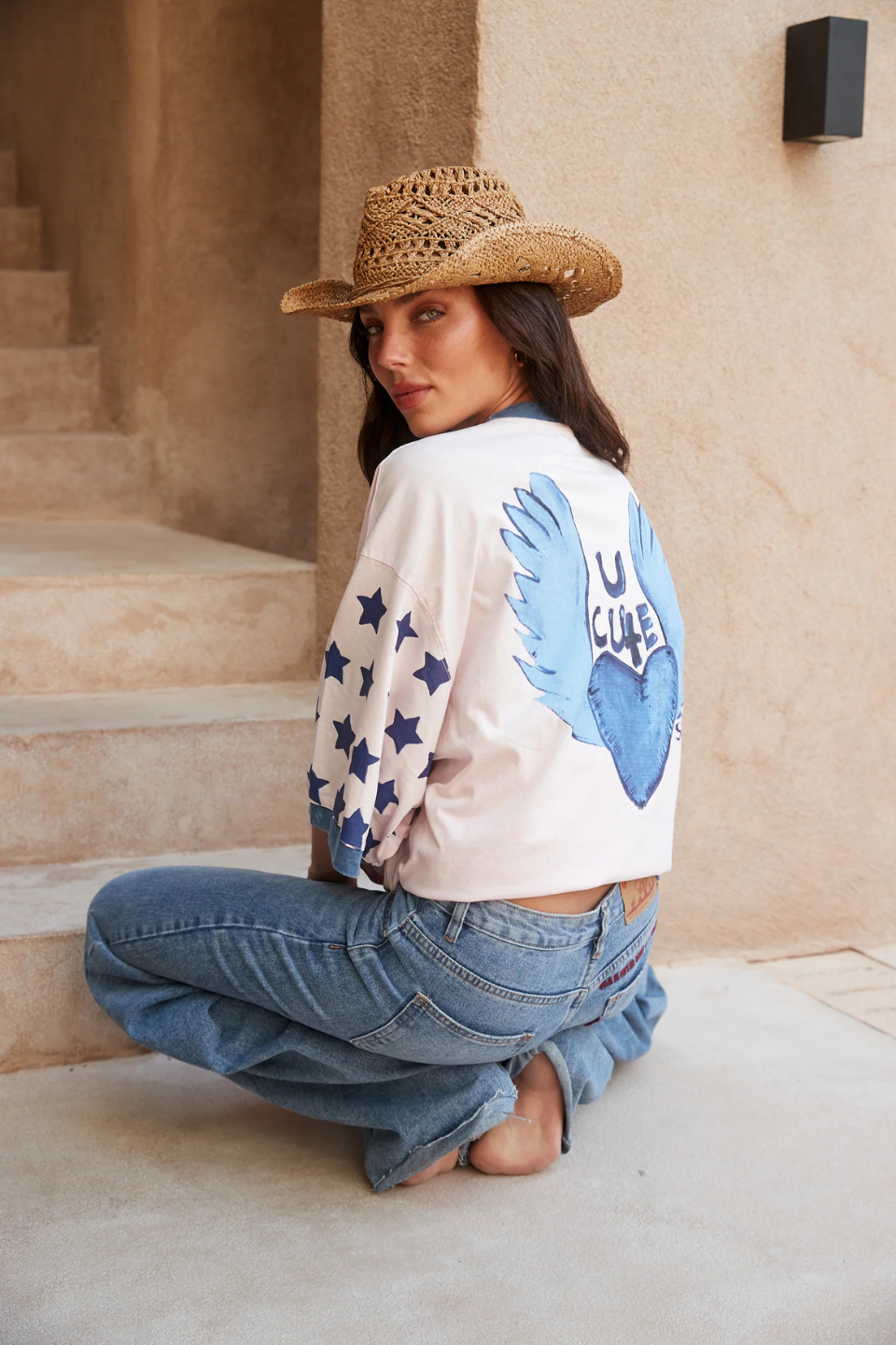 SABBI THE VERY OVERSIZED YOU CUTE TEE SABBI