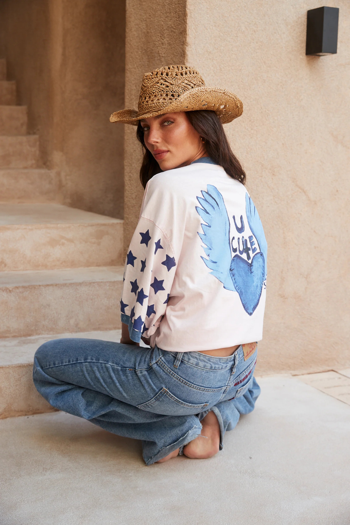 SABBI THE VERY OVERSIZED YOU CUTE TEE SABBI