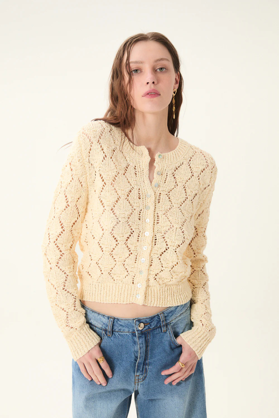 Cerdena Cardigan - Hot Peppers Clothing