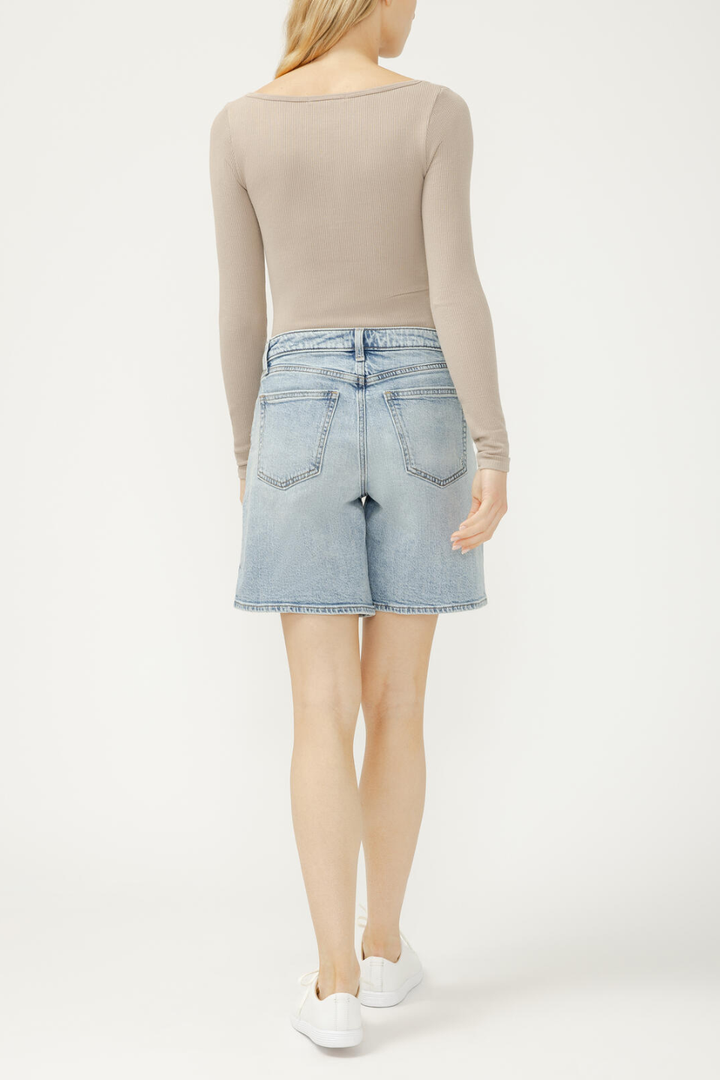 SILVER Loose &amp; Low Rise Shorts SILVER