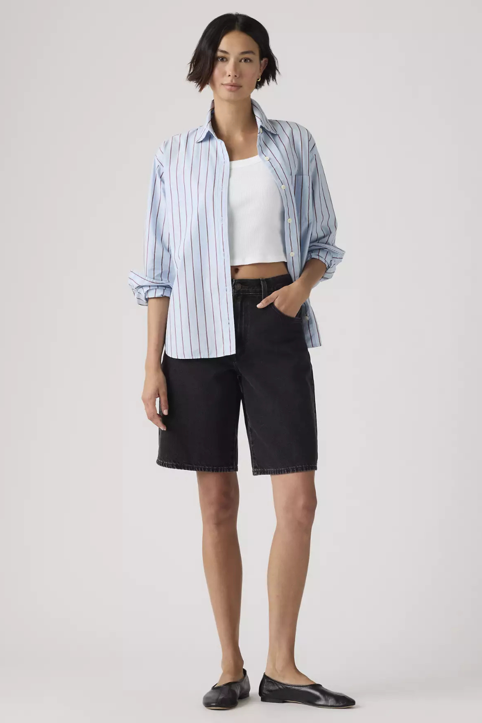 LEVIS Baggy Dad Jorts - Hot Peppers Clothing