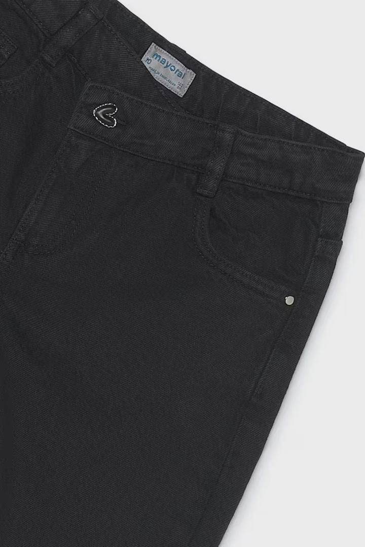 Mayoral Girls Twill Barrel Fit Pants