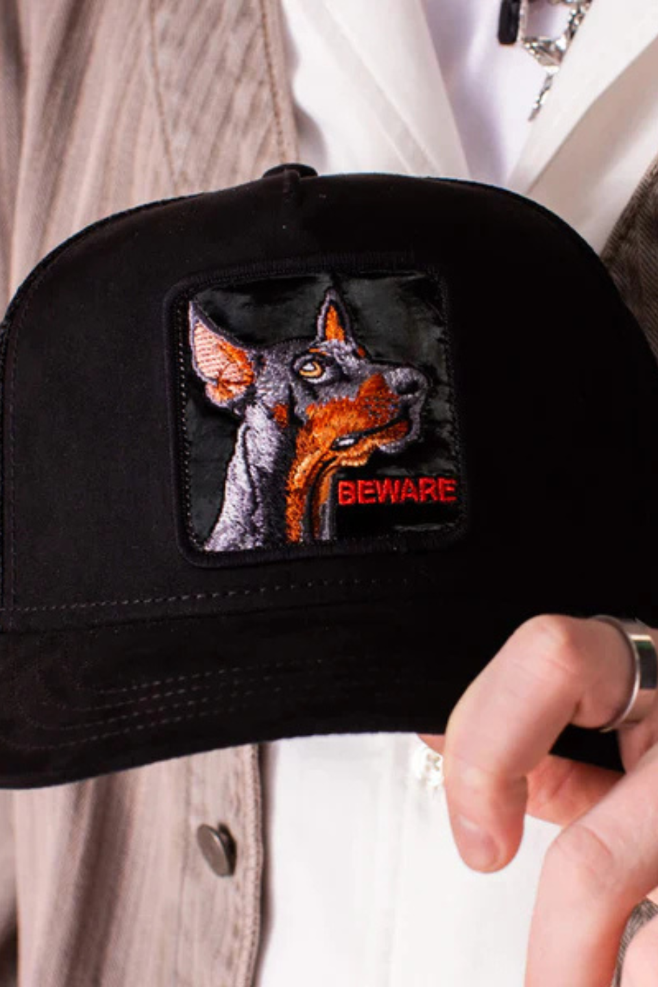 Black Out Doberman - Hot Peppers Clothing