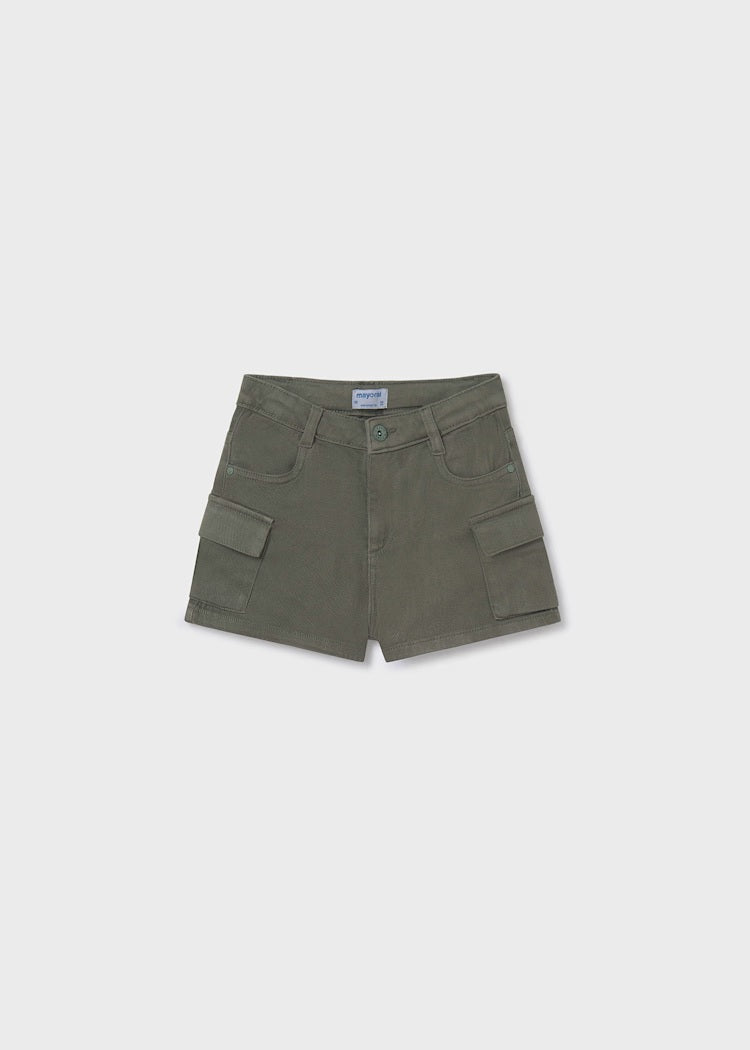 Twill Cargo Shorts