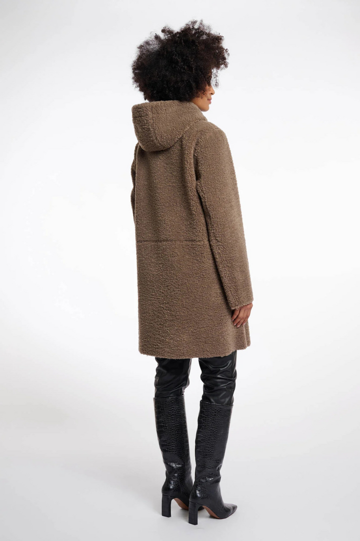 Alina reversible coat