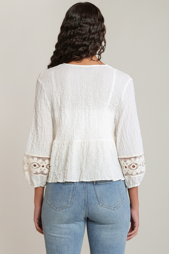 Dex Arabella Crochet Blouse