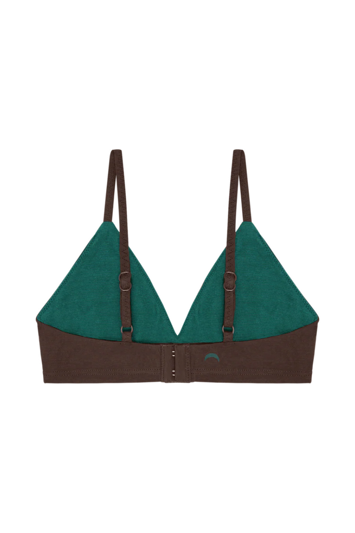 Triangle Bra in Brown | Mineral Bras