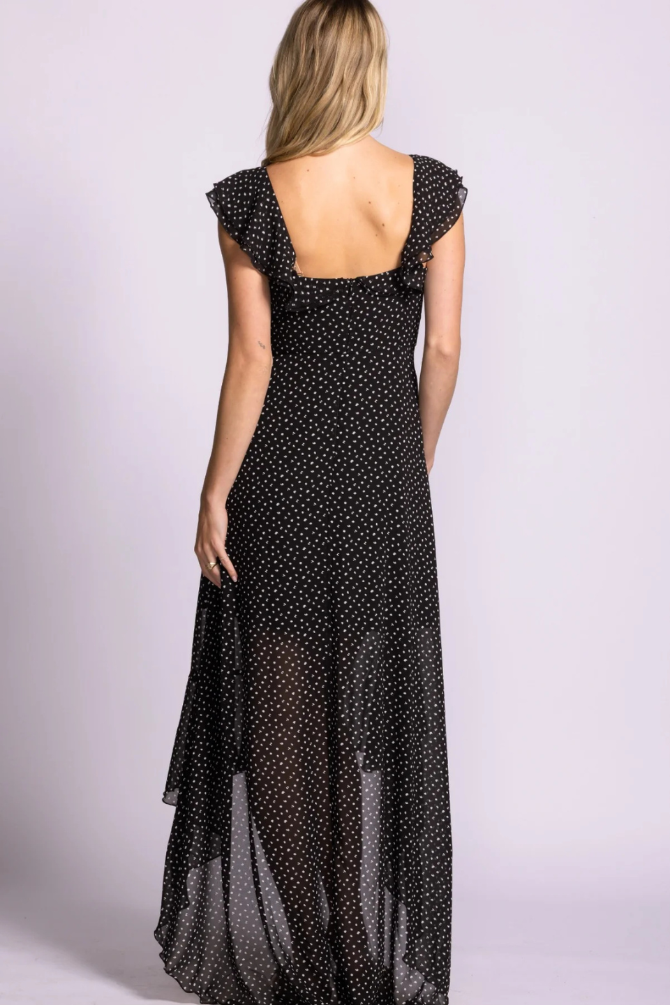 Late Esmeralda Dress Black LATE