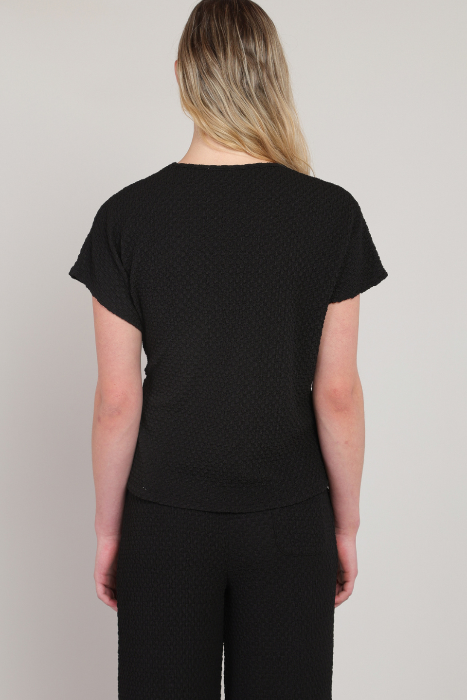 Room 34 Sasha Textured Knot Top