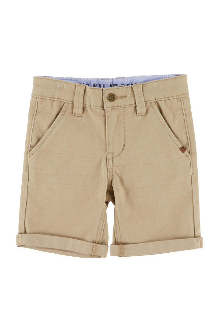 Beige Bermuda Shorts - Hot Peppers Clothing