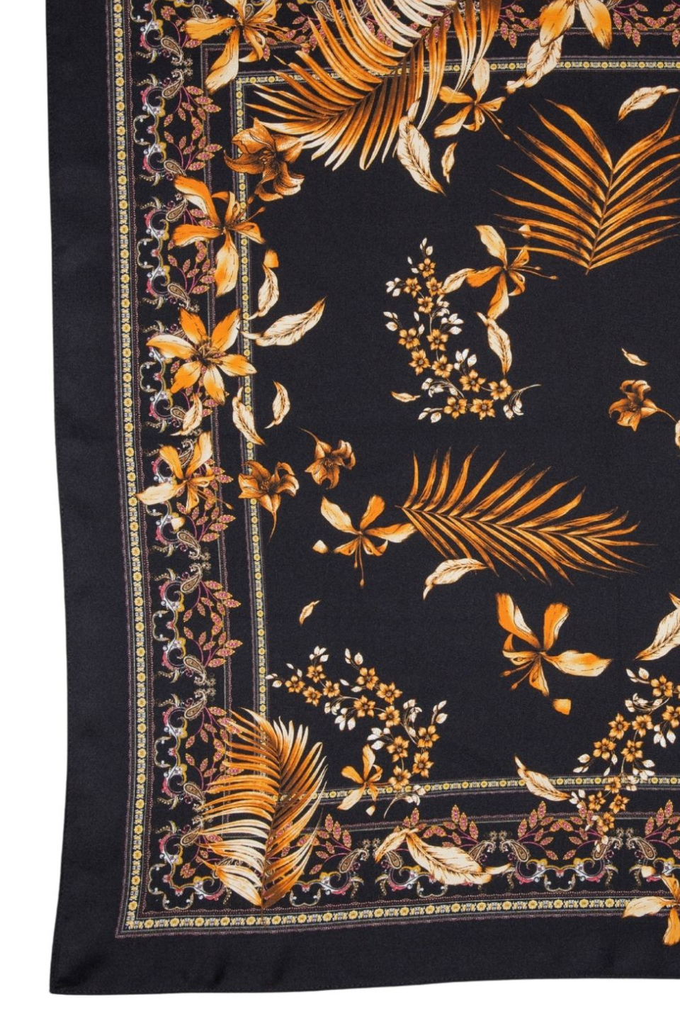 Palm Palm Camille Silk Neck Scarf