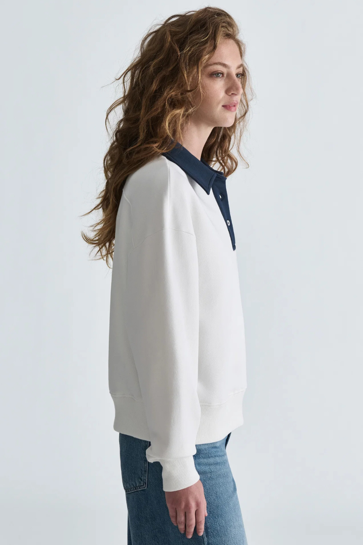 Mavi Fleece Polo Sweatshirt