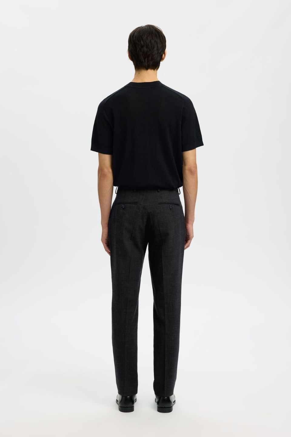 SLIM FIT SUIT TROUSERS - Hot Peppers Clothing
