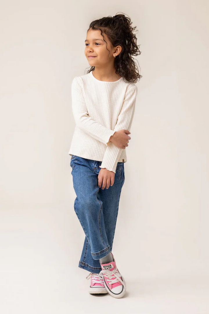 Ivory Long Sleeve T-Shirt