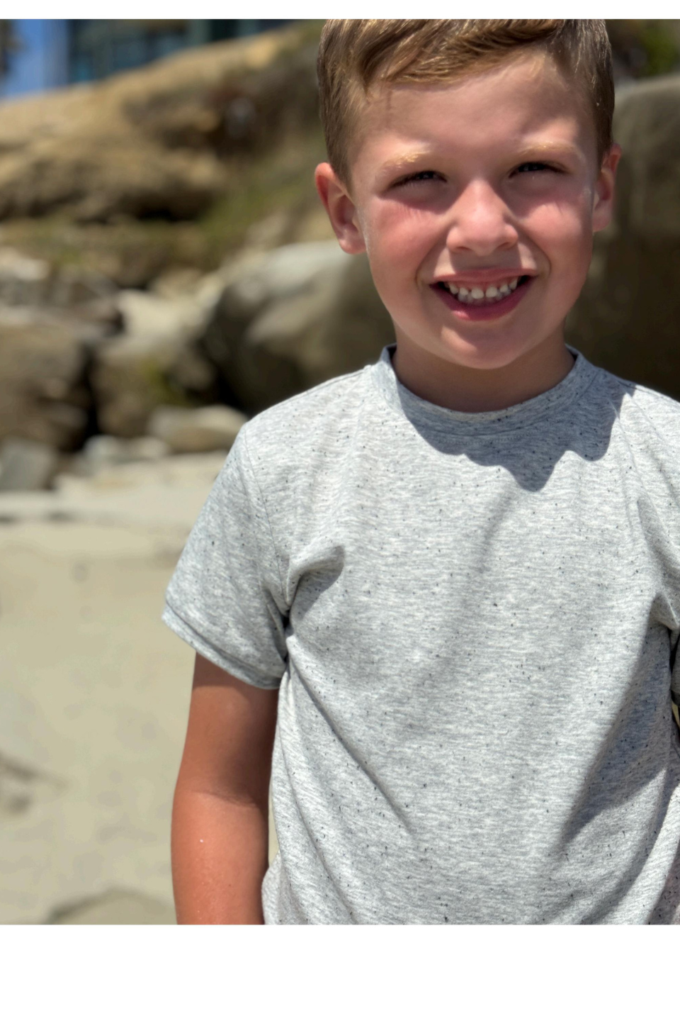 CAMBER GREY SPECKLE TEE