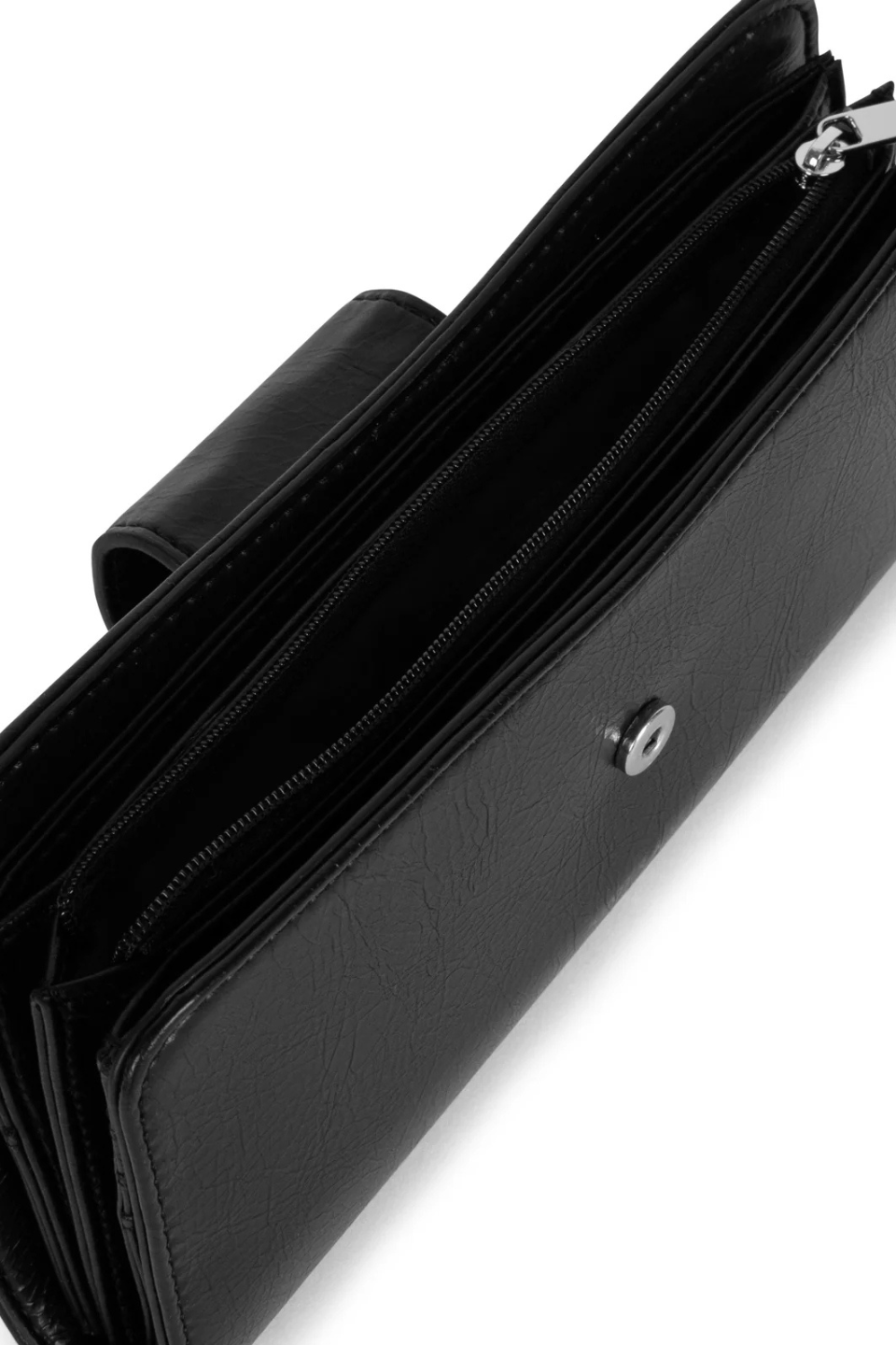 THEA Vegan Wallet in Black