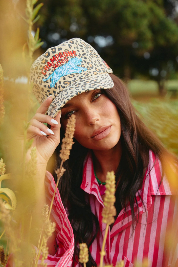 SABBI LEOPARD CHAMPAGNE TATTOO CAP SABBI