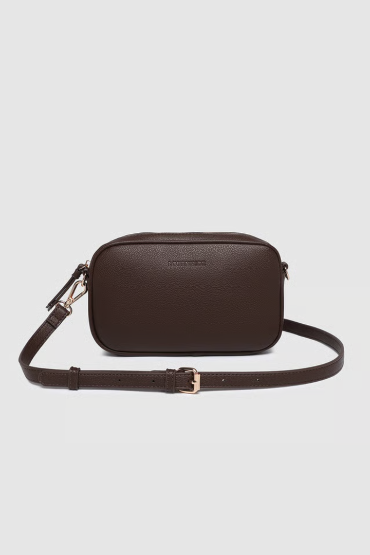 LOUENHIDE Bianca Crossbody Bag in Chocolate - Hot Peppers Clothing