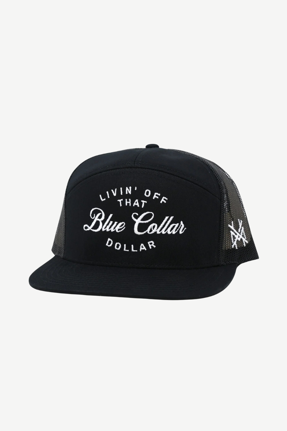Mad Hatter Blue Collar Dollar Snapback Hat