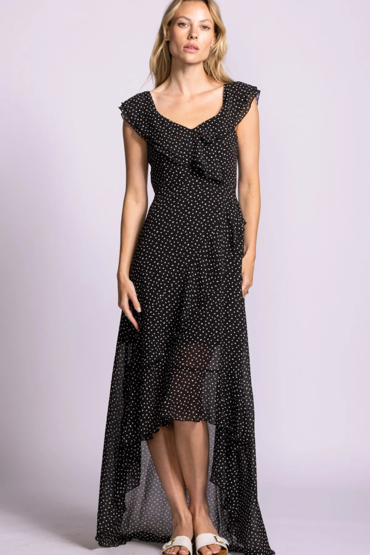 Late Esmeralda Dress Black LATE
