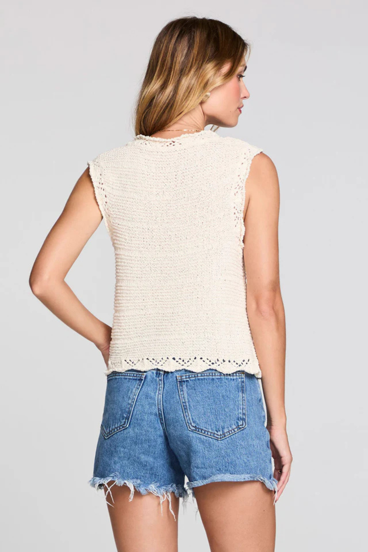 Saltwater Luxe Lissa Sweater Vest Saltwater Luxe