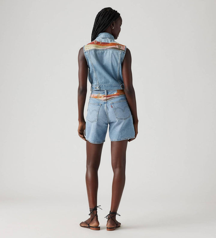 501 Mid Thigh Shorts | Desert Utopia