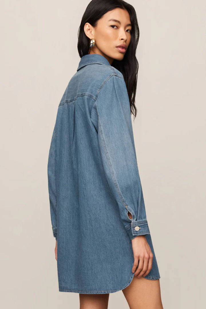 Z Supply Lucie Denim Shirt Dress