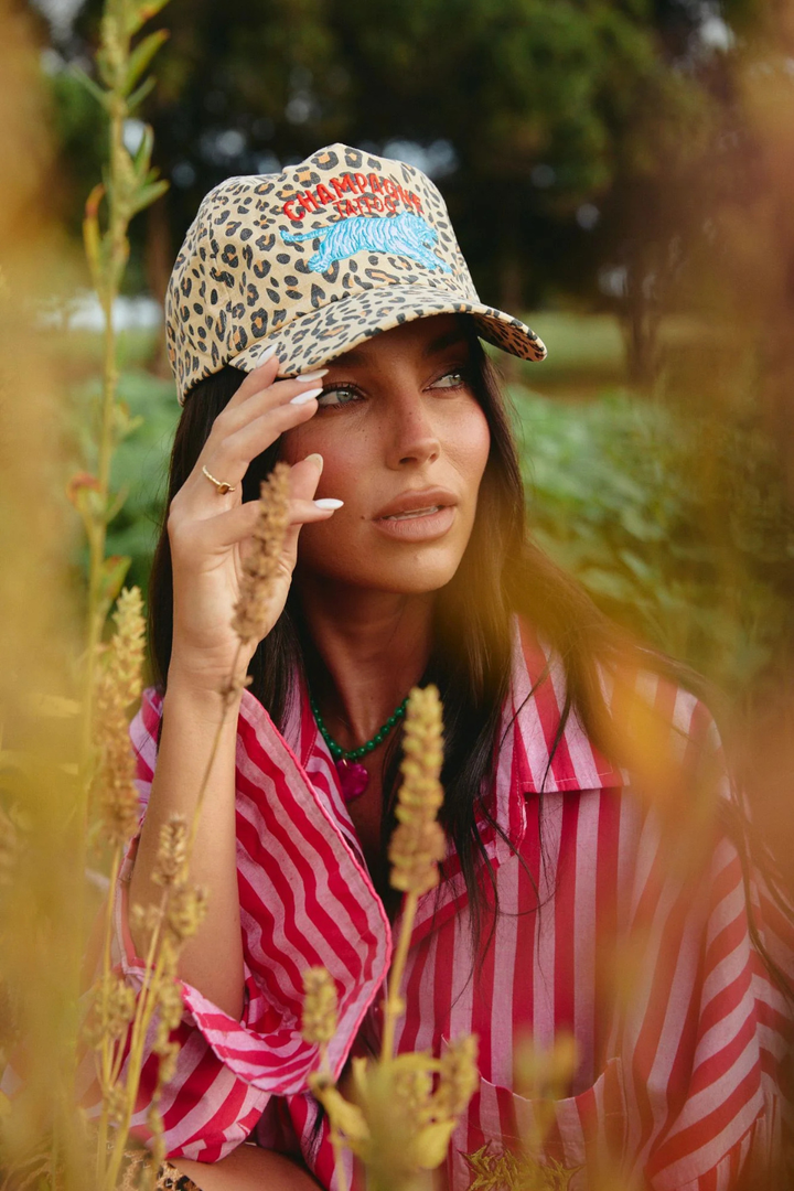 SABBI LEOPARD CHAMPAGNE TATTOO CAP SABBI
