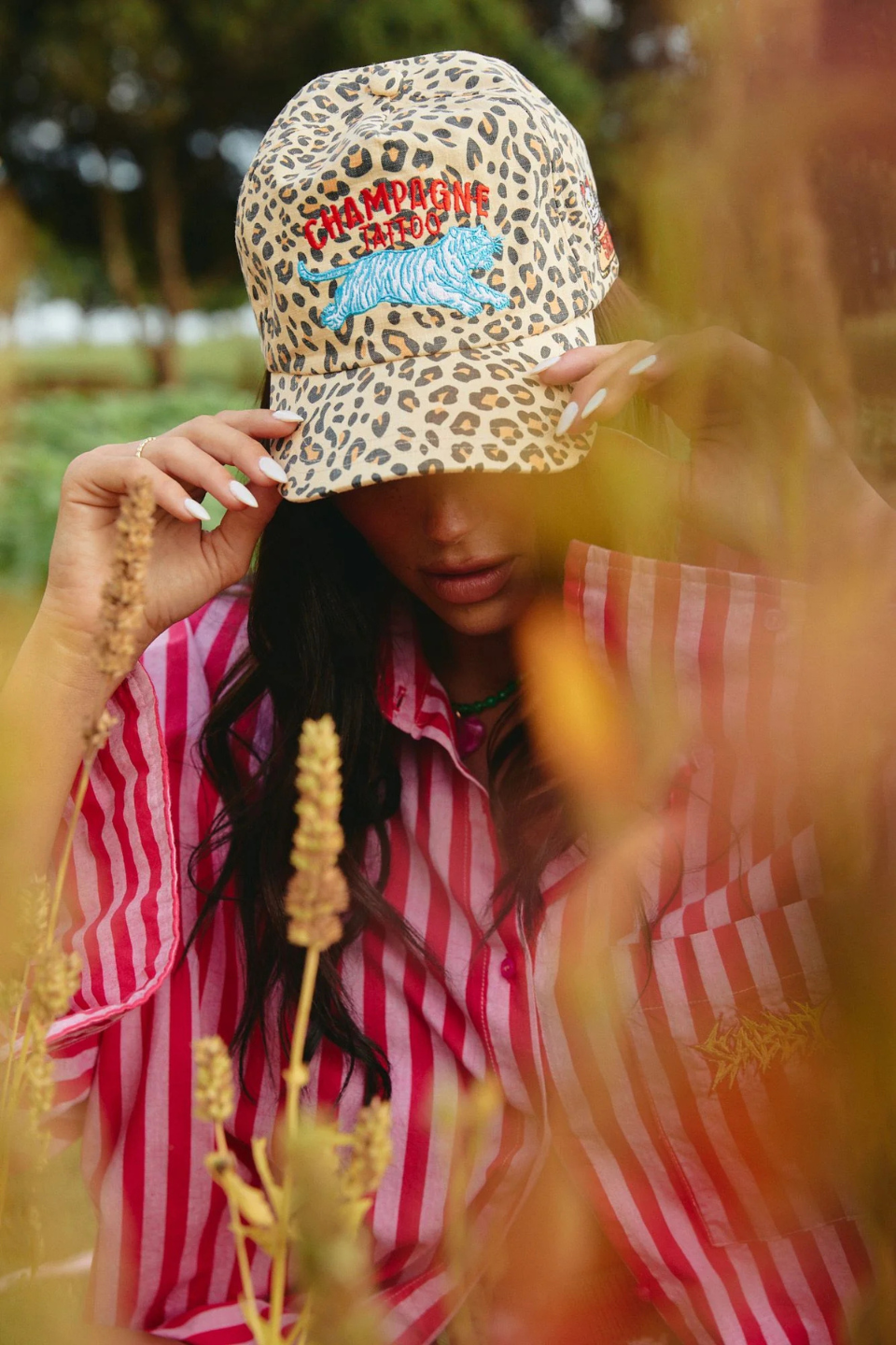 SABBI LEOPARD CHAMPAGNE TATTOO CAP SABBI
